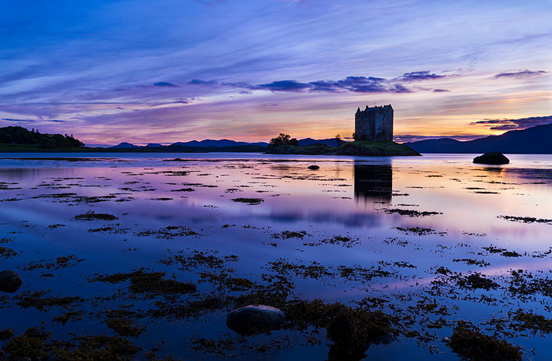 Castle Stalker. Loch Laich, Scotland, UK. By Jerad Raines.